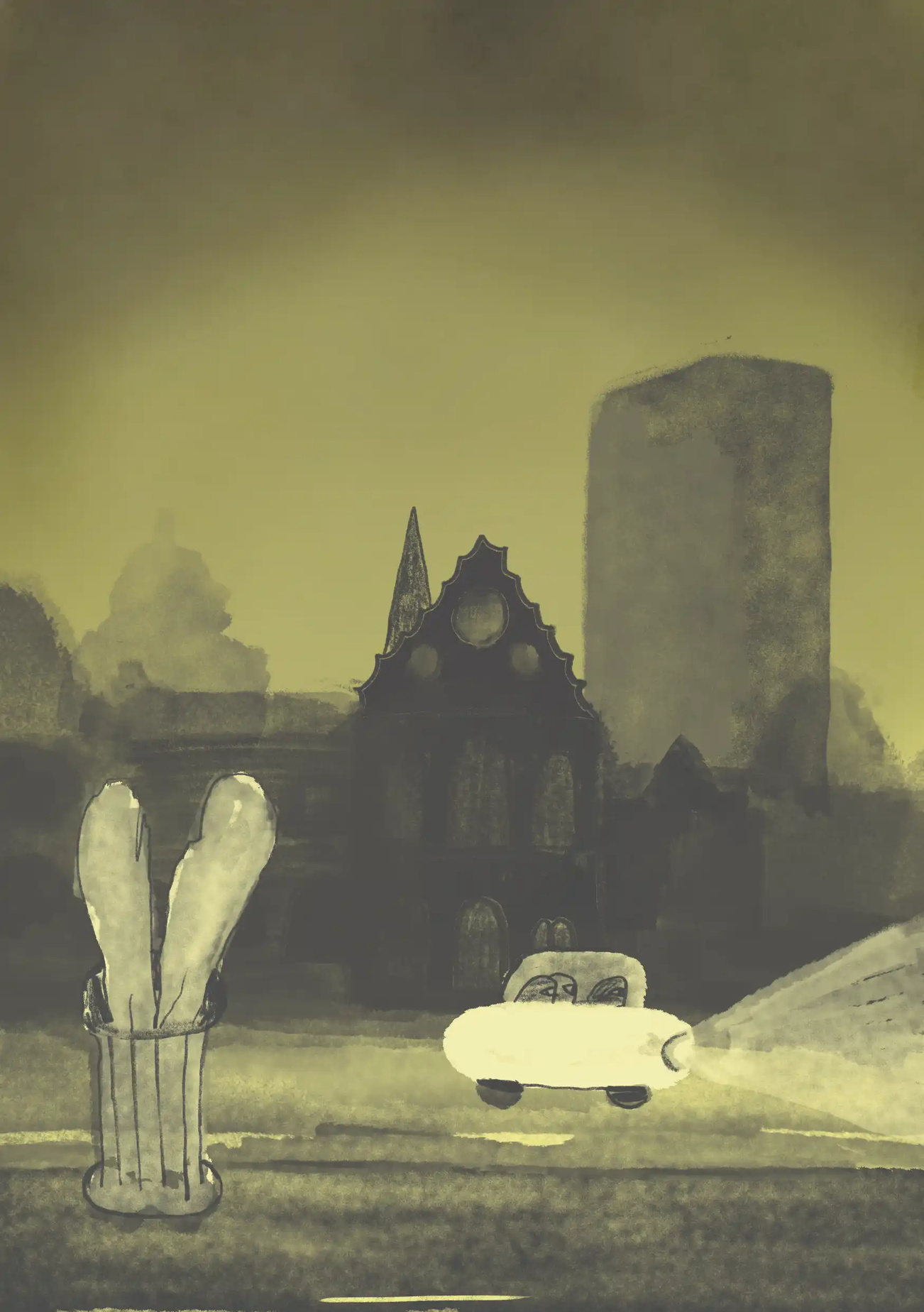 Page from Kuš! #57 Mythbústers Baltic–Nordic anthology