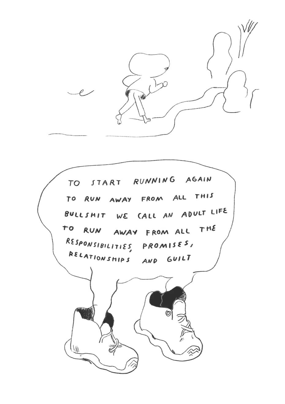 Interior comic page from Unrest by Jurijs Tatarkins