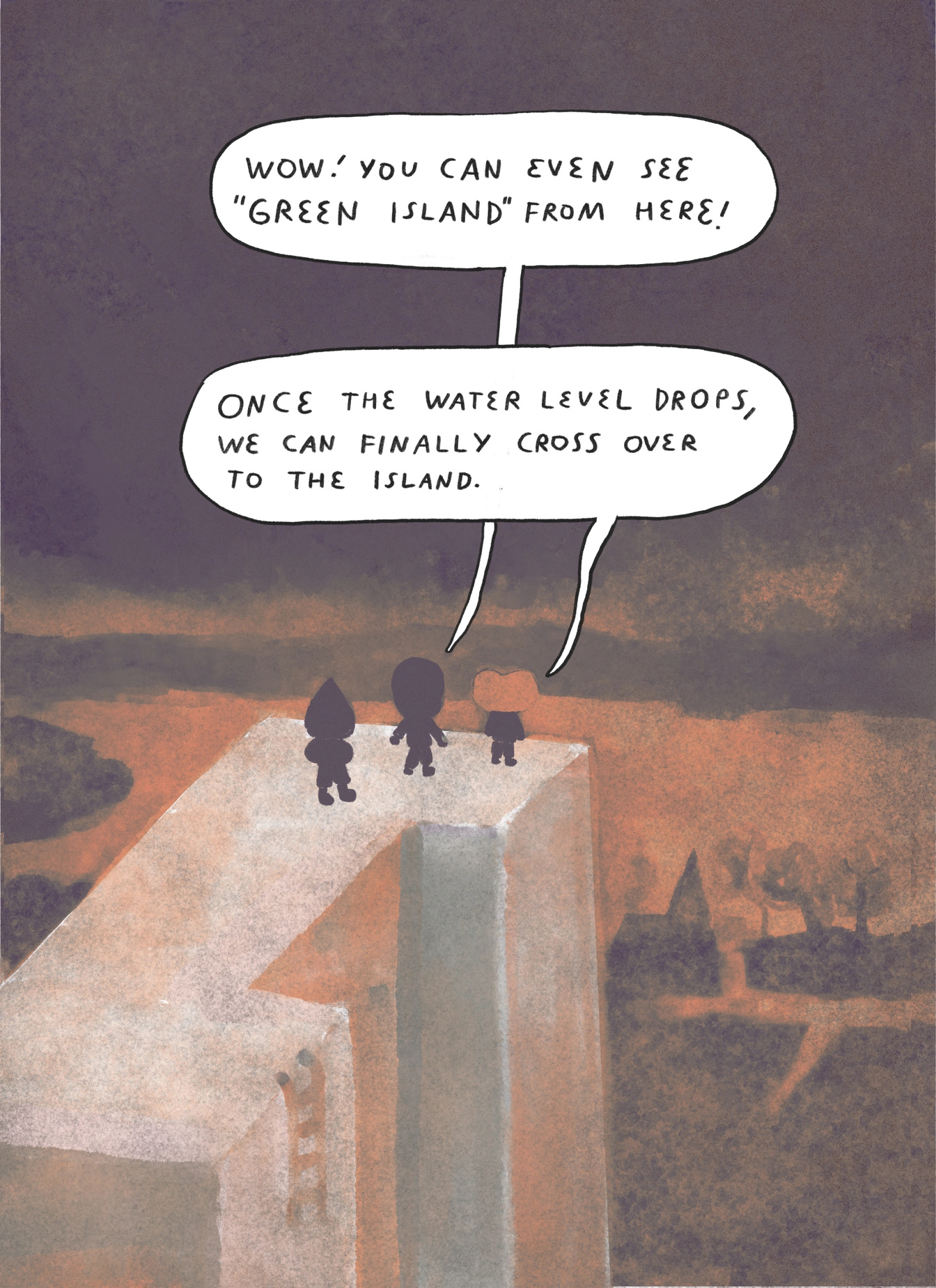 Page from 'Soft Currents' comic by Jurijs Tatarkins mini-kuš! comics